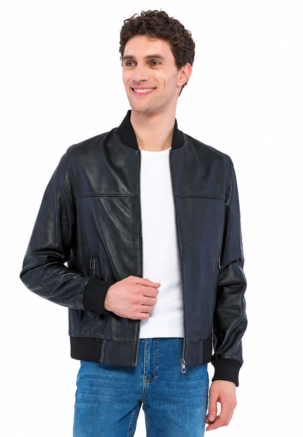 Siyah erkek kolej model deri ceket, oversize deri ceket rehberi