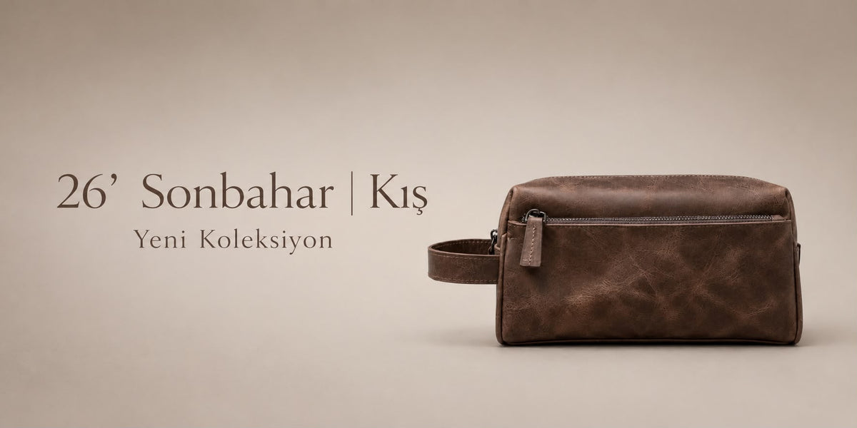 Basics & More hakiki deri çanta ve aksesuar koleksiyonu