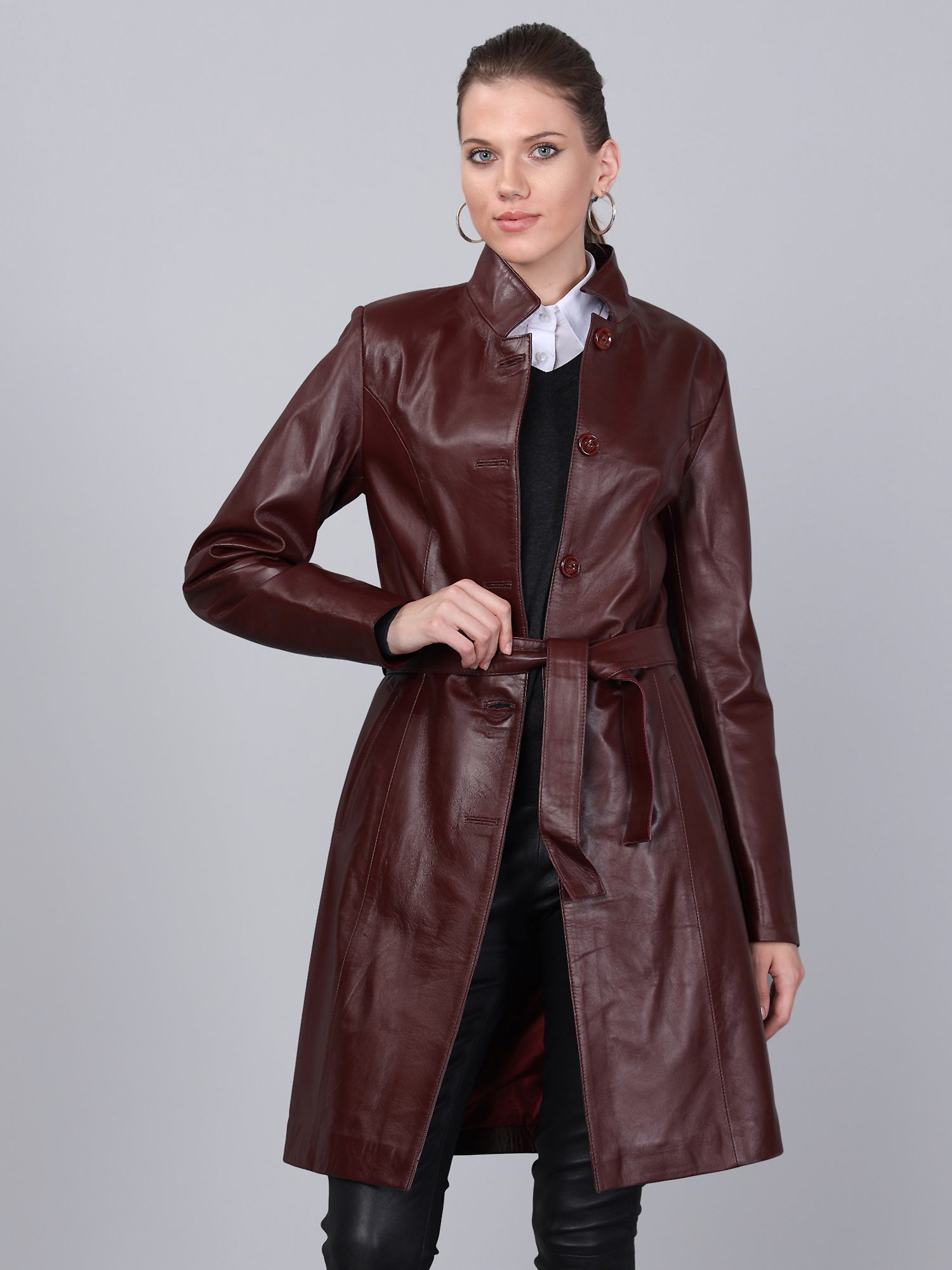 Women's Leather Jacket - Basics&More